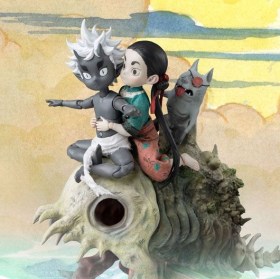 Fishergirl and Little Sea Elf Deluxe Edition Zao Dao 1/6 Statues by ThreeZero